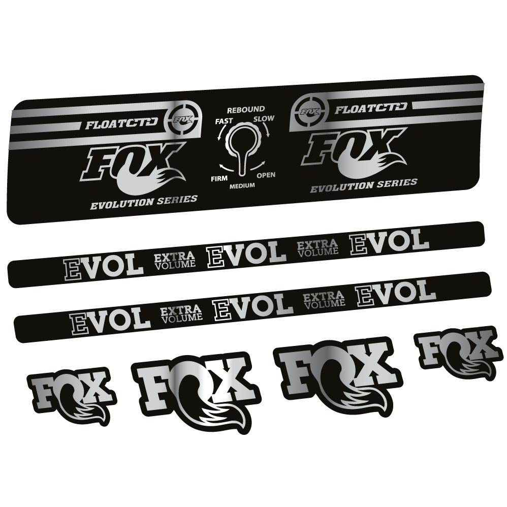Decal Fox Float CTD Evolution Series 2016, Shock Absorber, bike sticker vinyl