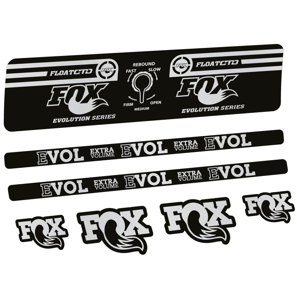 Decal Fox Float CTD Evolution Series 2016, Shock Absorber, bike sticker vinyl