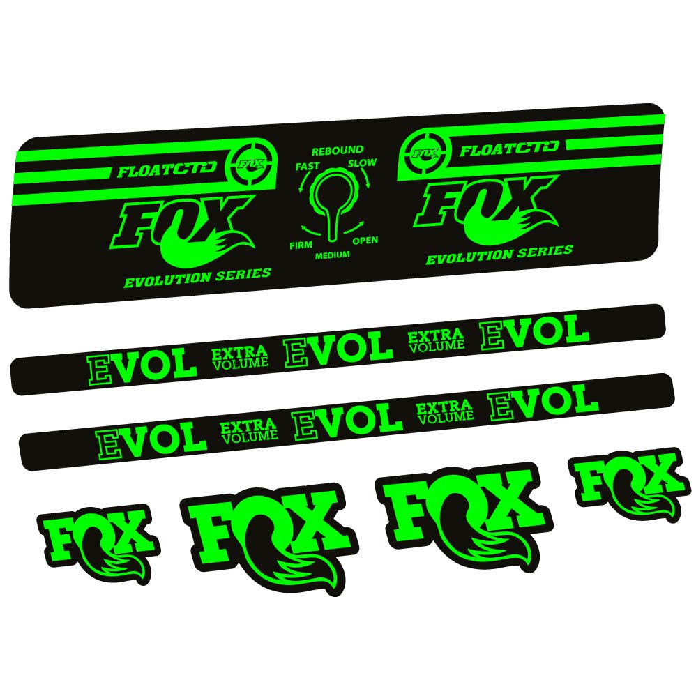 Decal Fox Float CTD Evolution Series 2016, Shock Absorber, bike sticker vinyl