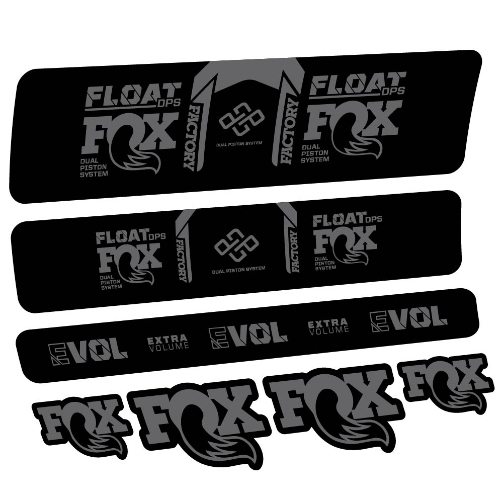 Decal Fox Float DPS Factory Remote 2021, Shock Absorber, bike sticker vinyl