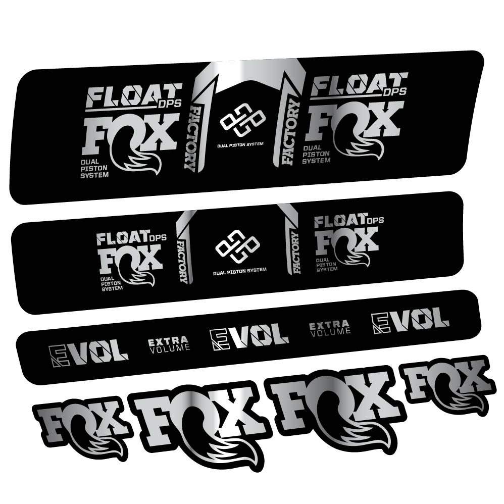 Decal Fox Float DPS Factory Remote 2021, Shock Absorber, bike sticker vinyl