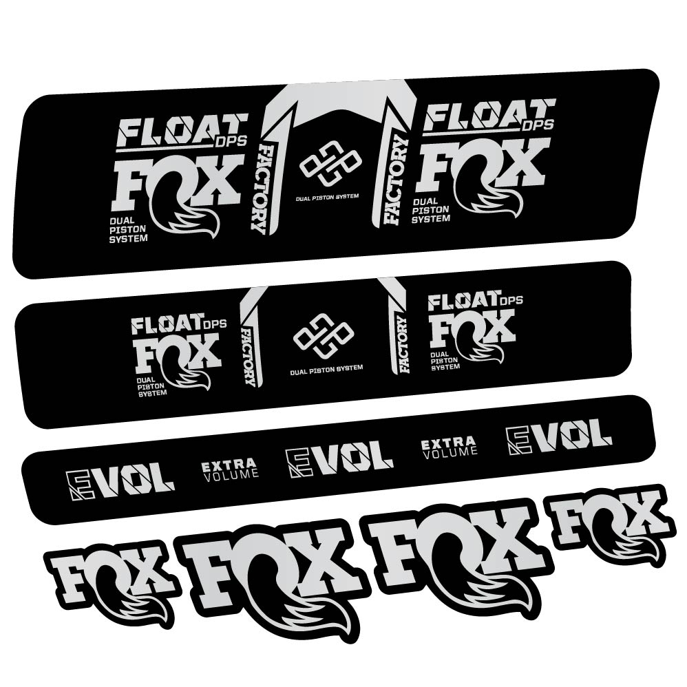 Decal Fox Float DPS Factory Remote 2021, Shock Absorber, bike sticker vinyl