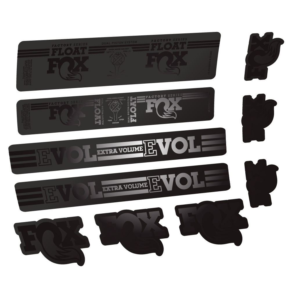 Aufkleber Fox Float DPS Factory, Rear Shox, Fahrradaufkleber Vinyl