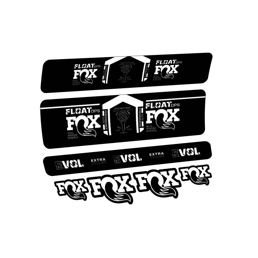 Decal Fox Float DPS Performance Elite 2021, Shock Absorber, bike sticker vinyl