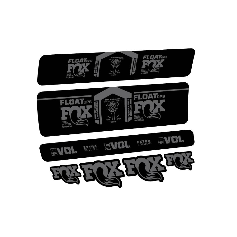 Decal Fox Float DPS Performance Elite 2021, Shock Absorber, bike sticker vinyl