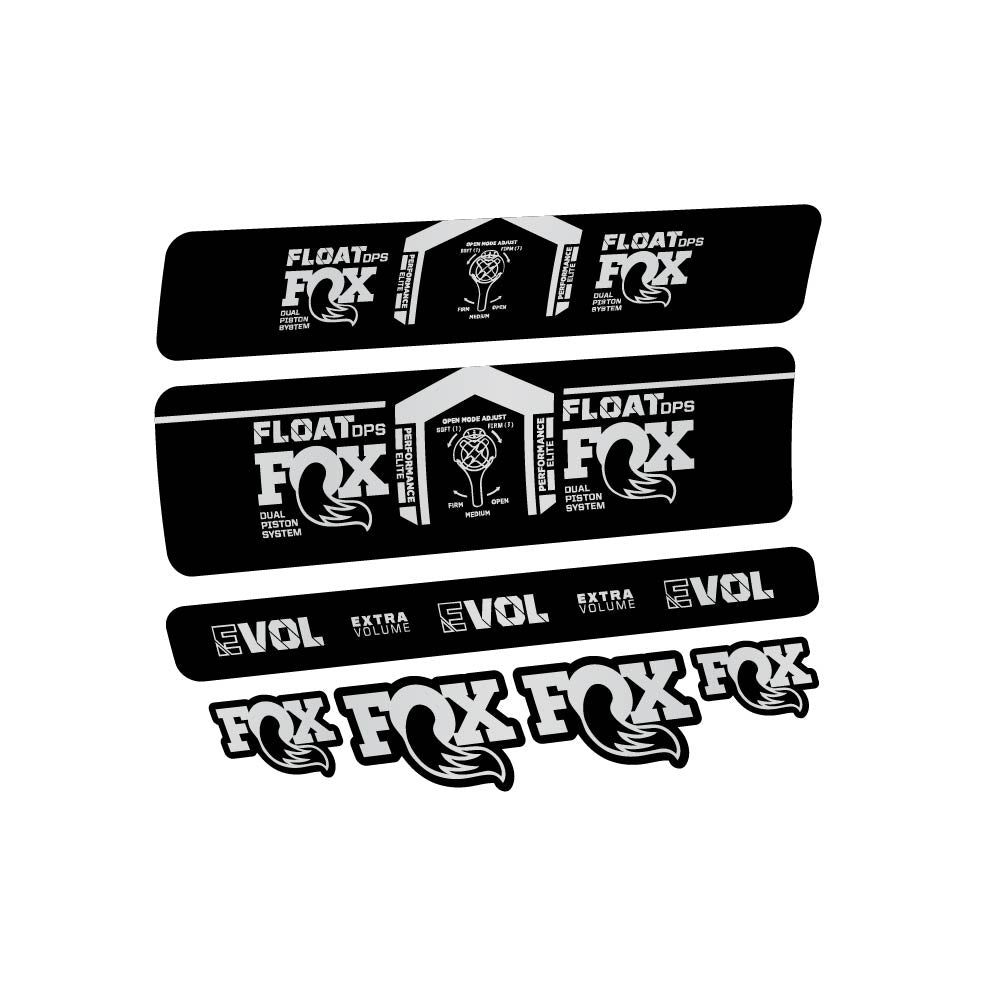 Decal Fox Float DPS Performance Elite 2021, Shock Absorber, bike sticker vinyl