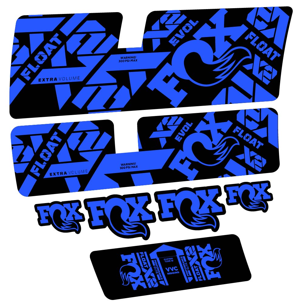 Decal Fox Float X2 Performance Elite 2021, Shock Absorber, bike sticker vinyl