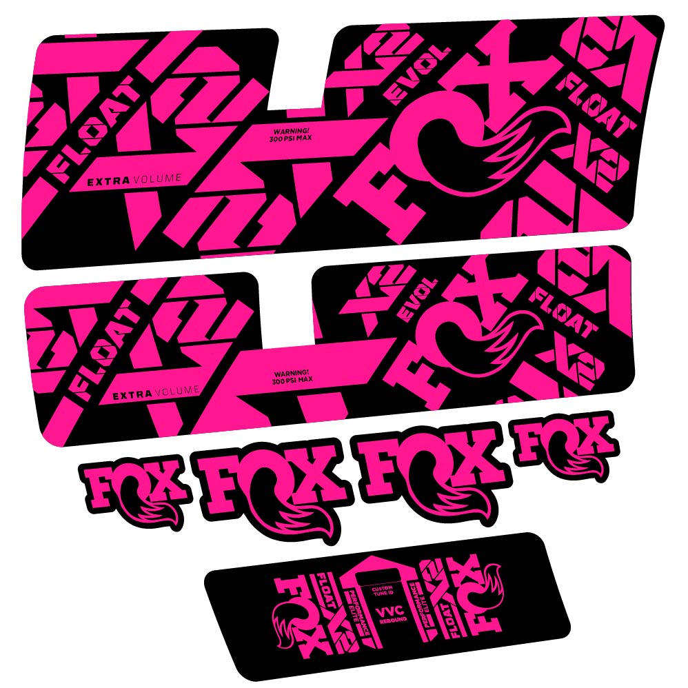 Decal Fox Float X2 Performance Elite 2021, Shock Absorber, bike sticker vinyl