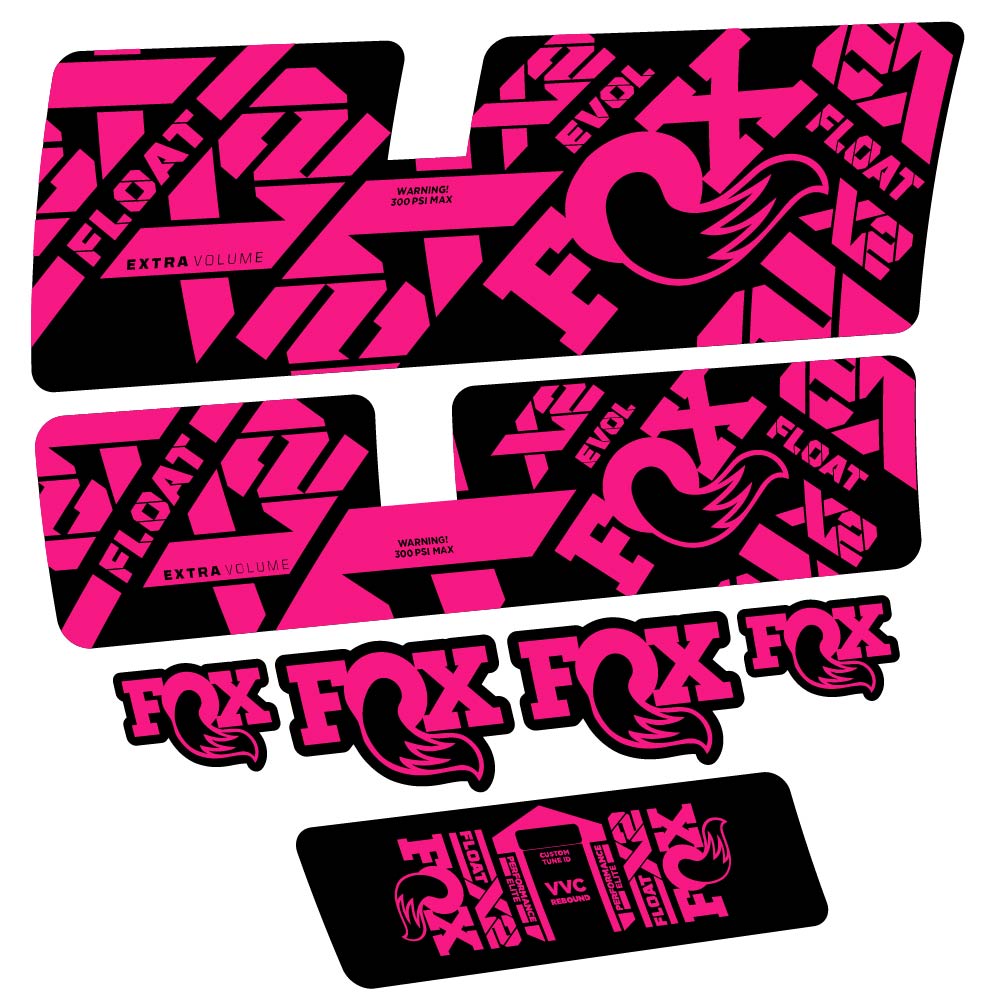 Decal Fox Float X2 Performance Elite 2021, Shock Absorber, bike sticker vinyl