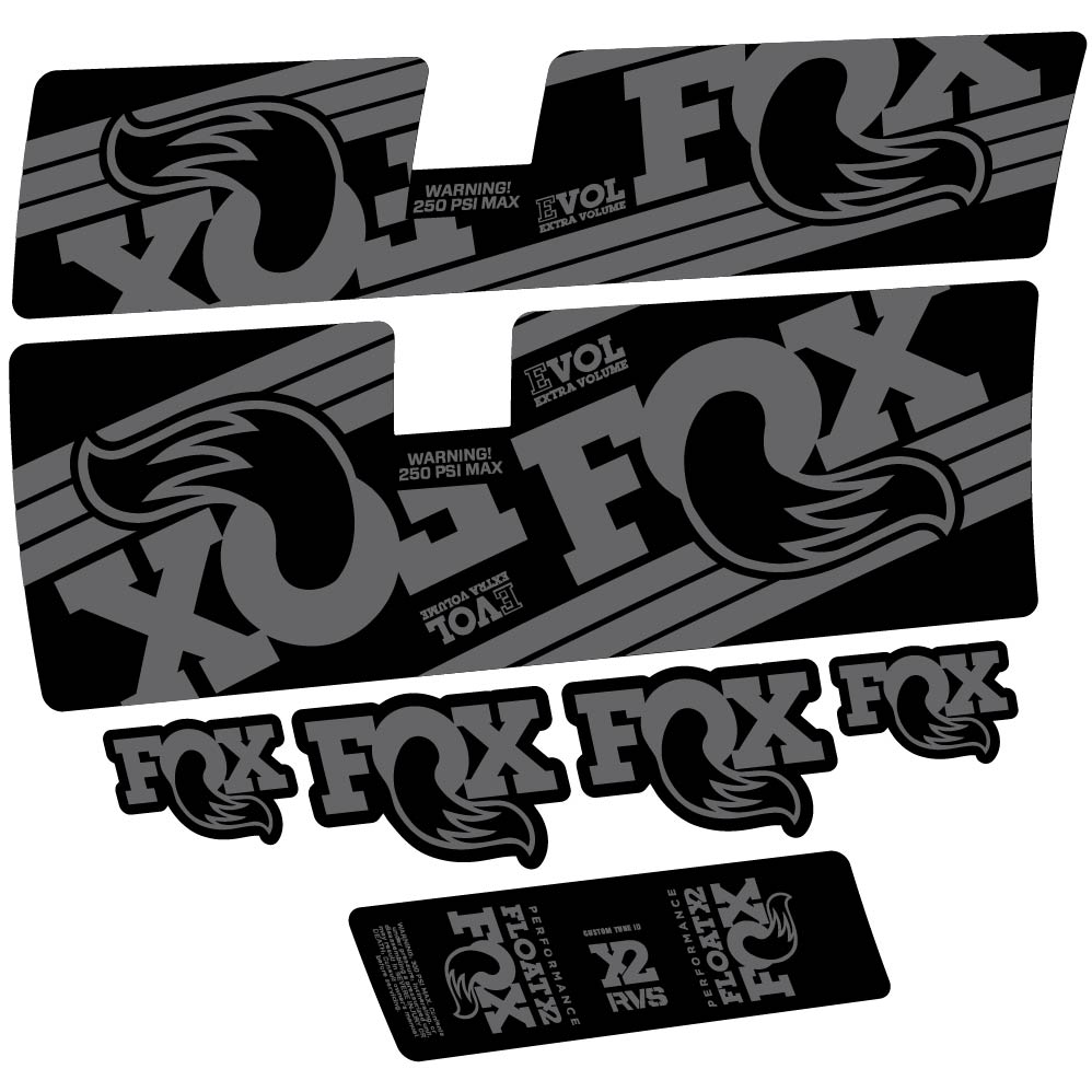 Decal Fox Float X2 Performance 2016, Shock Absorber, bike sticker vinyl