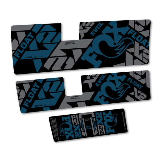 Dark Lake decal for Fox Float X2 Performance Elite 2021 rear shock – bike sticker vinyl