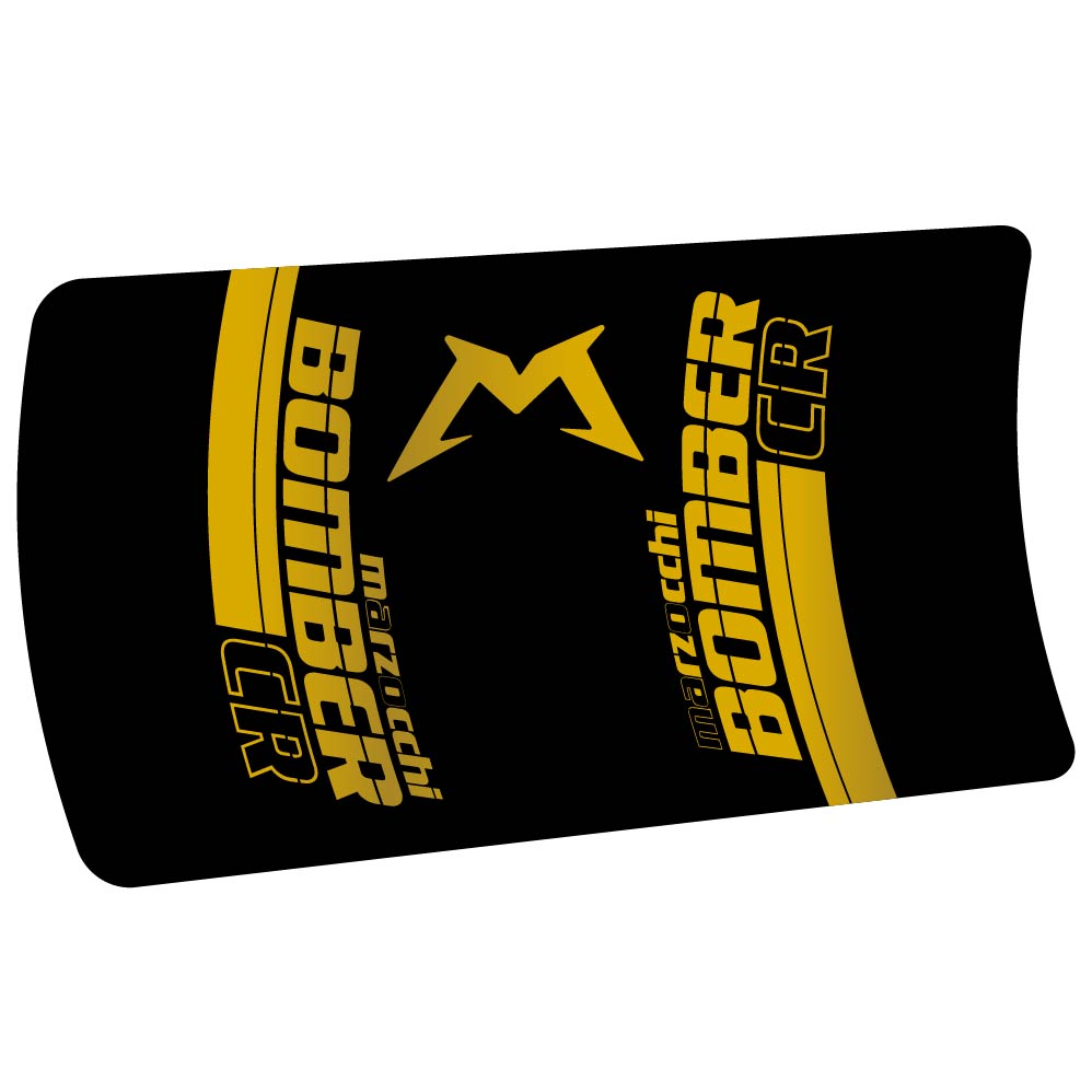 Aufkleber Marzocchi Bomber CR, Stoßdämpfer, Fahrradaufkleber Vinyl