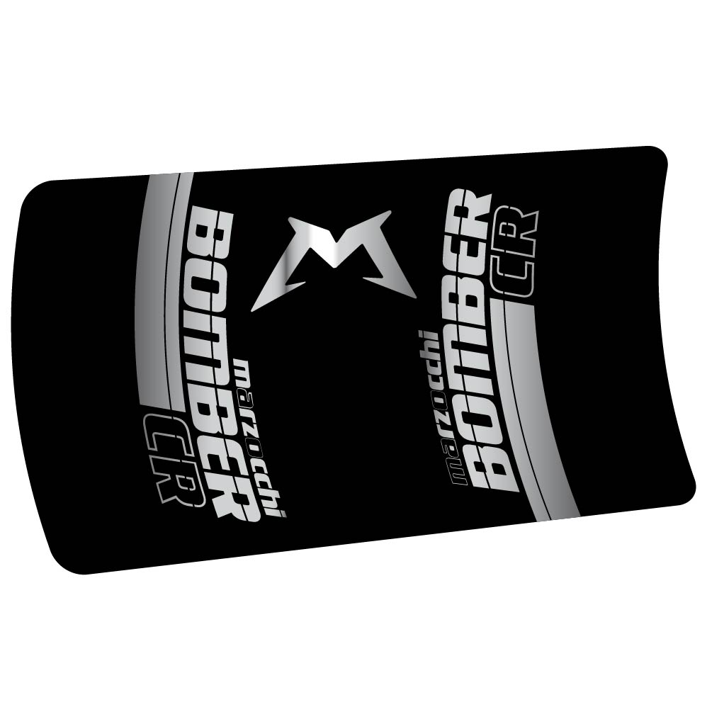 Aufkleber Marzocchi Bomber CR, Stoßdämpfer, Fahrradaufkleber Vinyl