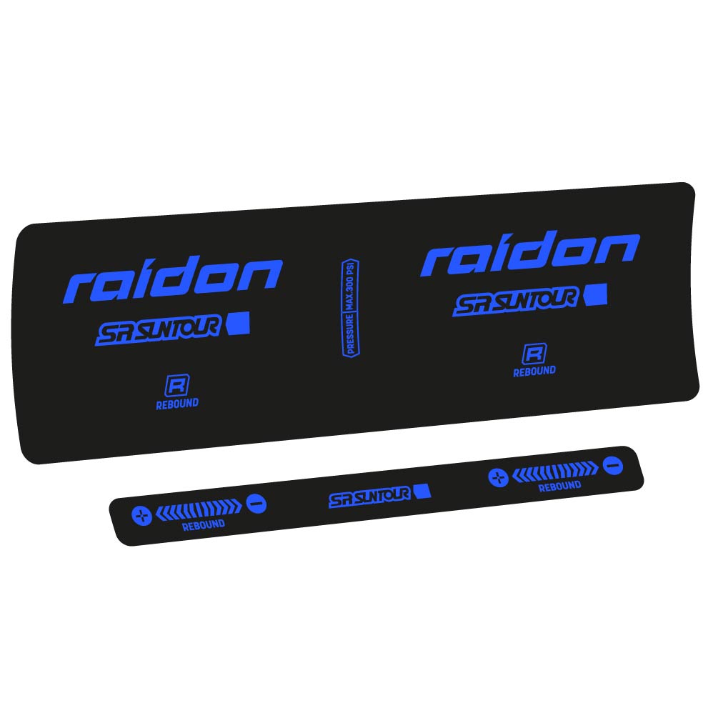 Decal SR Suntour Raidon R 2020, Shock Absorber, bike sticker vinyl