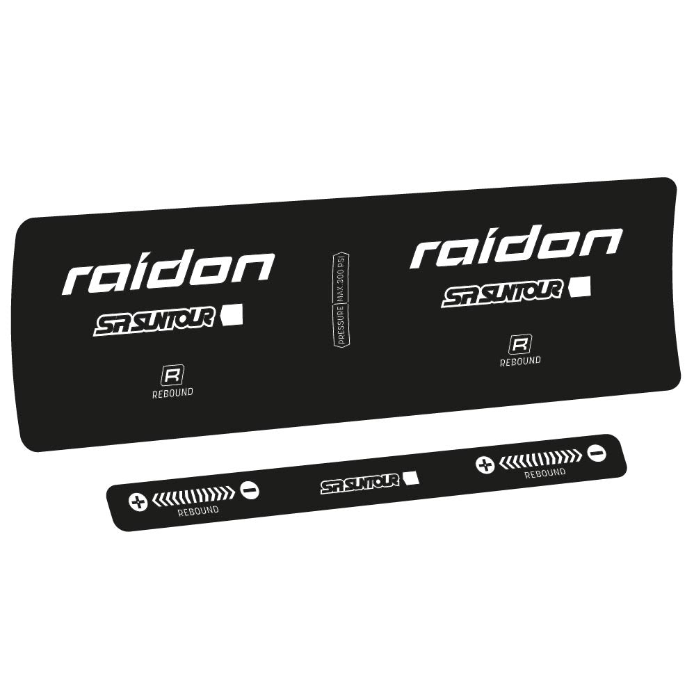 Decal SR Suntour Raidon R 2020, Shock Absorber, bike sticker vinyl