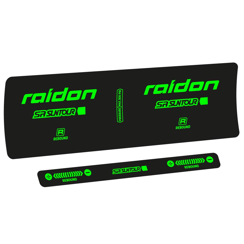 Decal SR Suntour Raidon R 2020, Shock Absorber, bike sticker vinyl