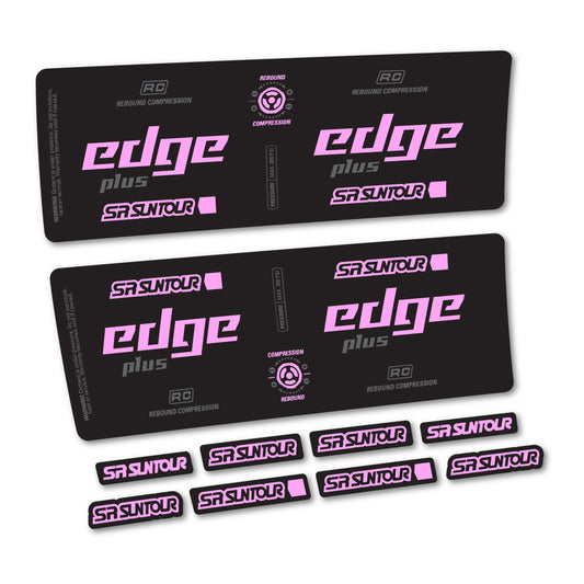Light Lilac decal for SR Suntour Edge Plus RC 2021-2025 rear shock – bike sticker vinyl