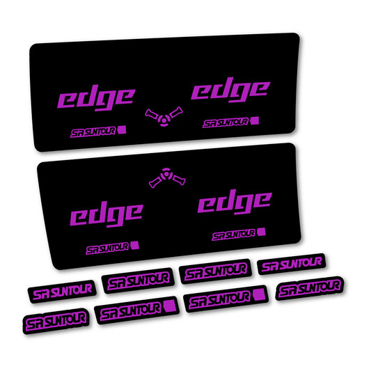 Violet Pink decal for SR Suntour Edge X SV 2CR 2024-2025 rear shock – bike sticker vinyl