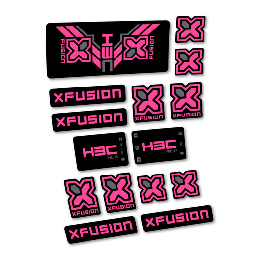 Bubblegum Pink decal for Xfusion H3C RCP HLR 2026 rear shock – bike sticker vinyl