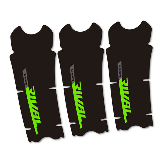 Compatible Stickers for Sram Rival AXS DUB 12v, Crankset vinyl decals - Apple Green
