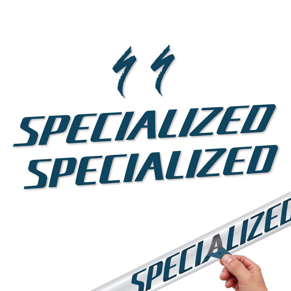 Compatible Stickers for Specialized Tarmac SL8 2024-2026, Frame vinyl decals - Dark Lake
