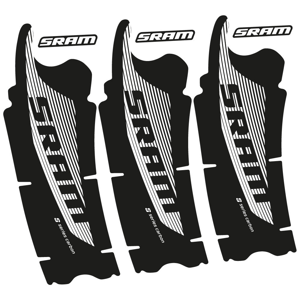 Decal Sram Red AXS, Crankset, bike sticker vinyl – custombikedecal