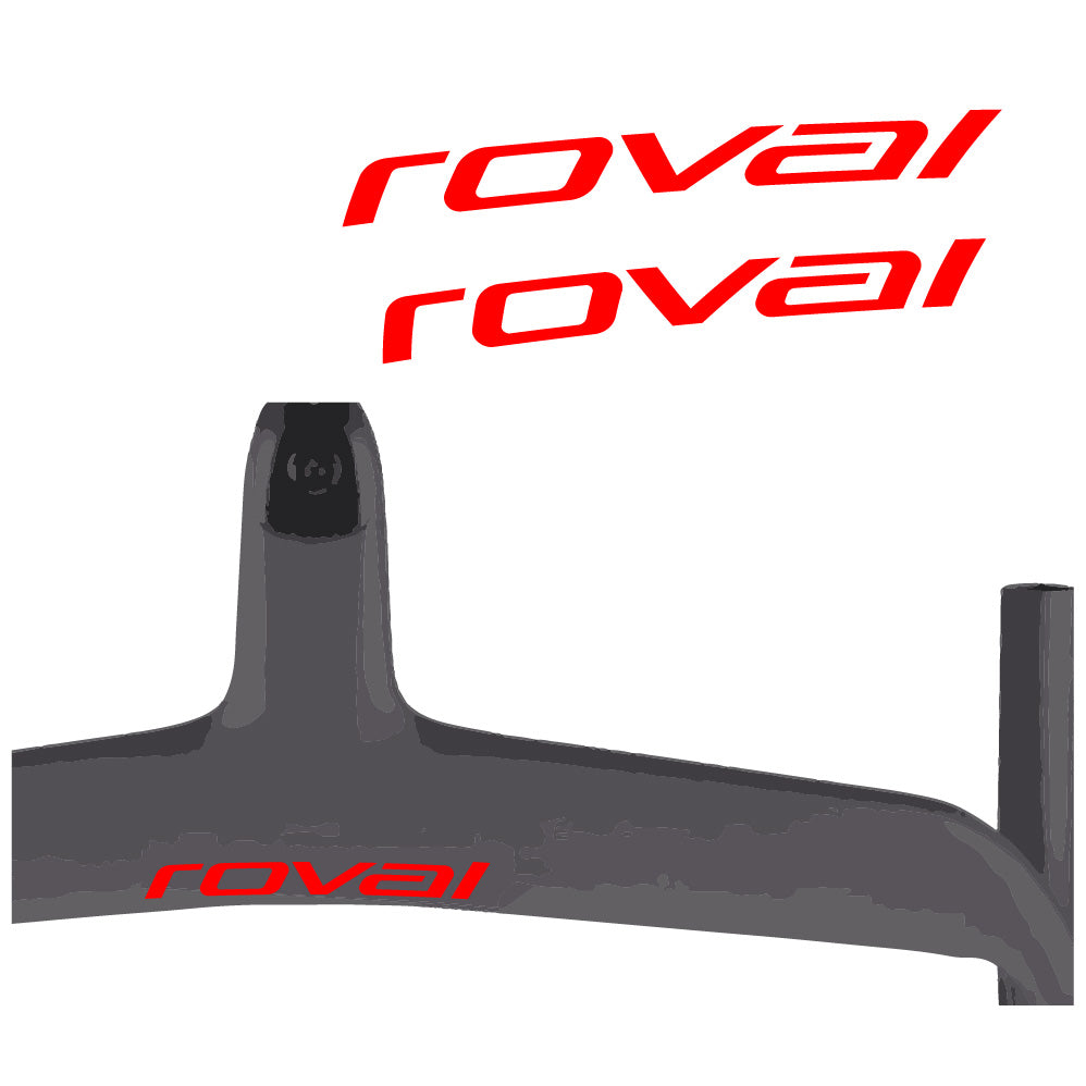 Decal Roval Rapide Cockpit, Handlebar, bike sticker vinyl