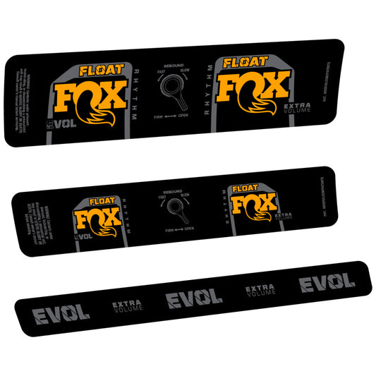 Compatible Decal Fox Float Rhythm Inline CR 2025, Rear Shox, bike sticker vinyl