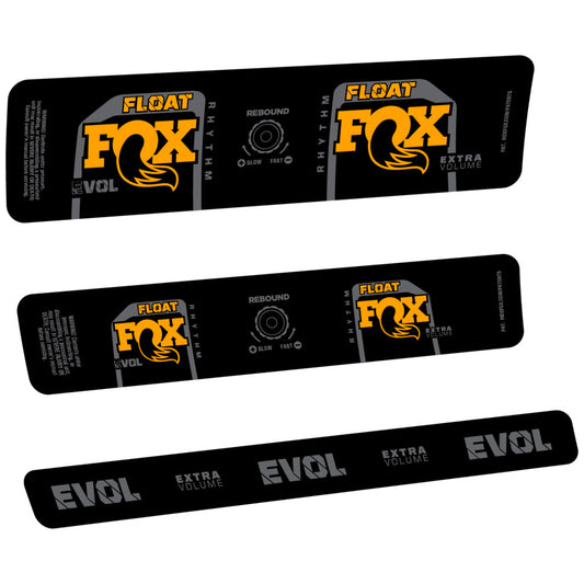 Compatible Decal Fox Float Rhythm Inline R 2025, Rear Shox, bike sticker vinyl