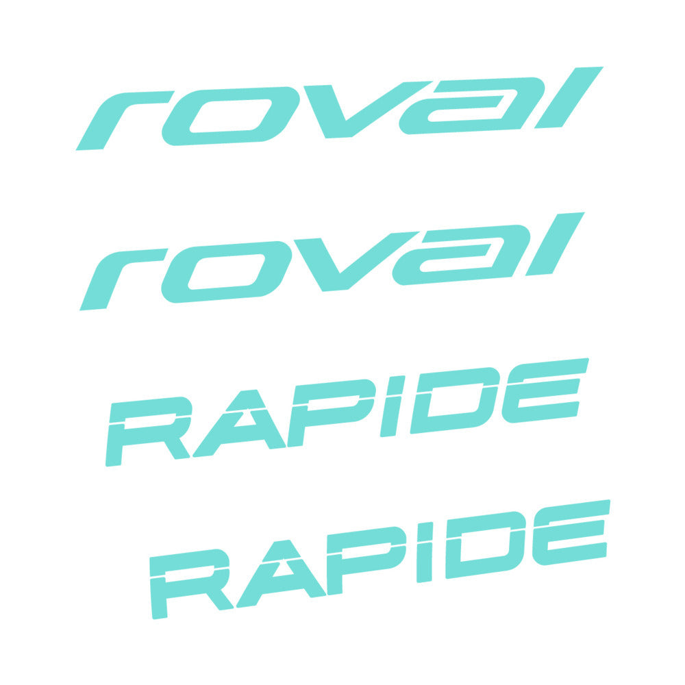 Stickers for Roval Rapide 2021, Handlebar vinyl decals