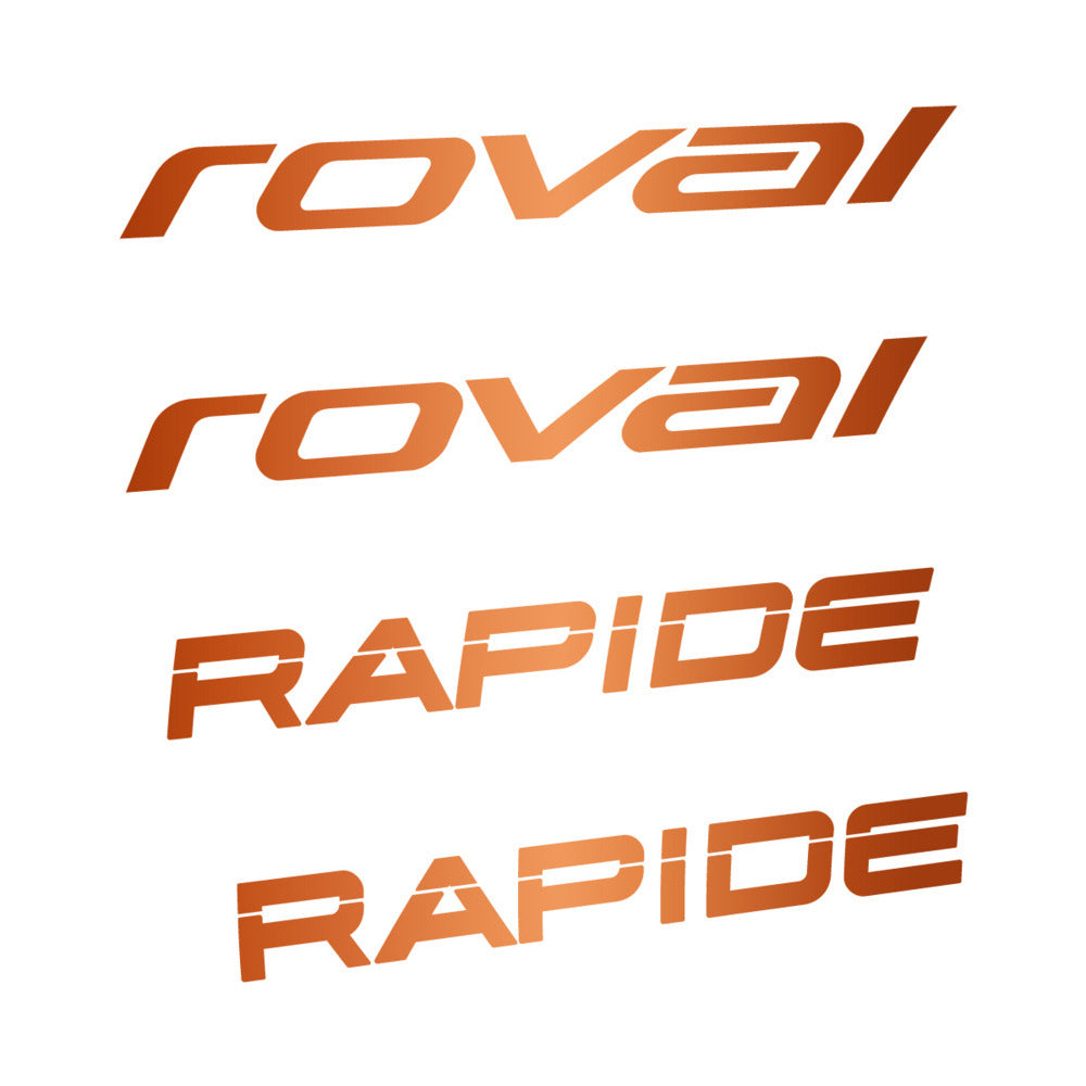 Stickers for Roval Rapide 2021, Handlebar vinyl decals