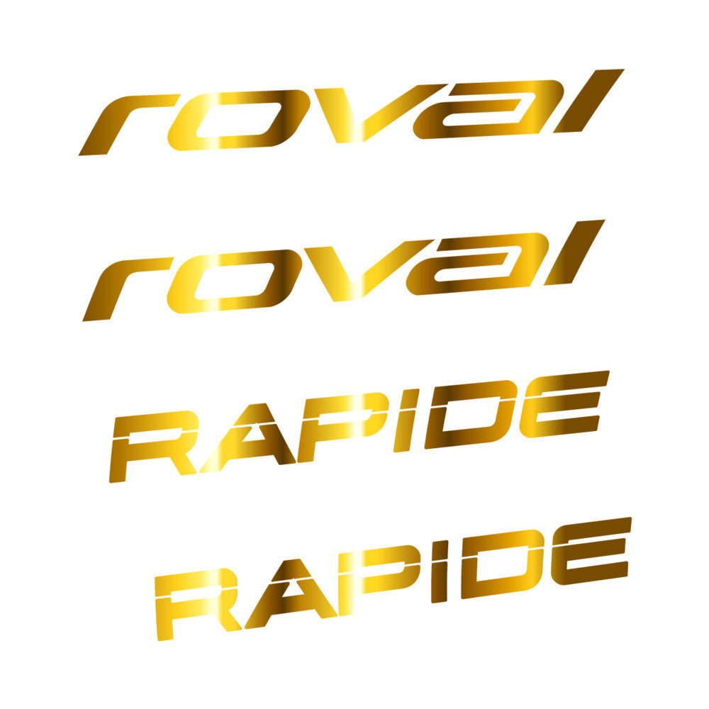 Stickers for Roval Rapide 2021, Handlebar vinyl decals
