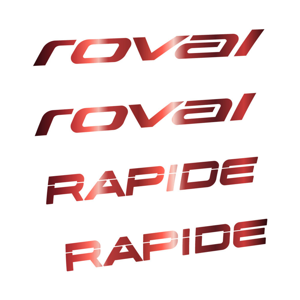 Stickers for Roval Rapide 2021, Handlebar vinyl decals