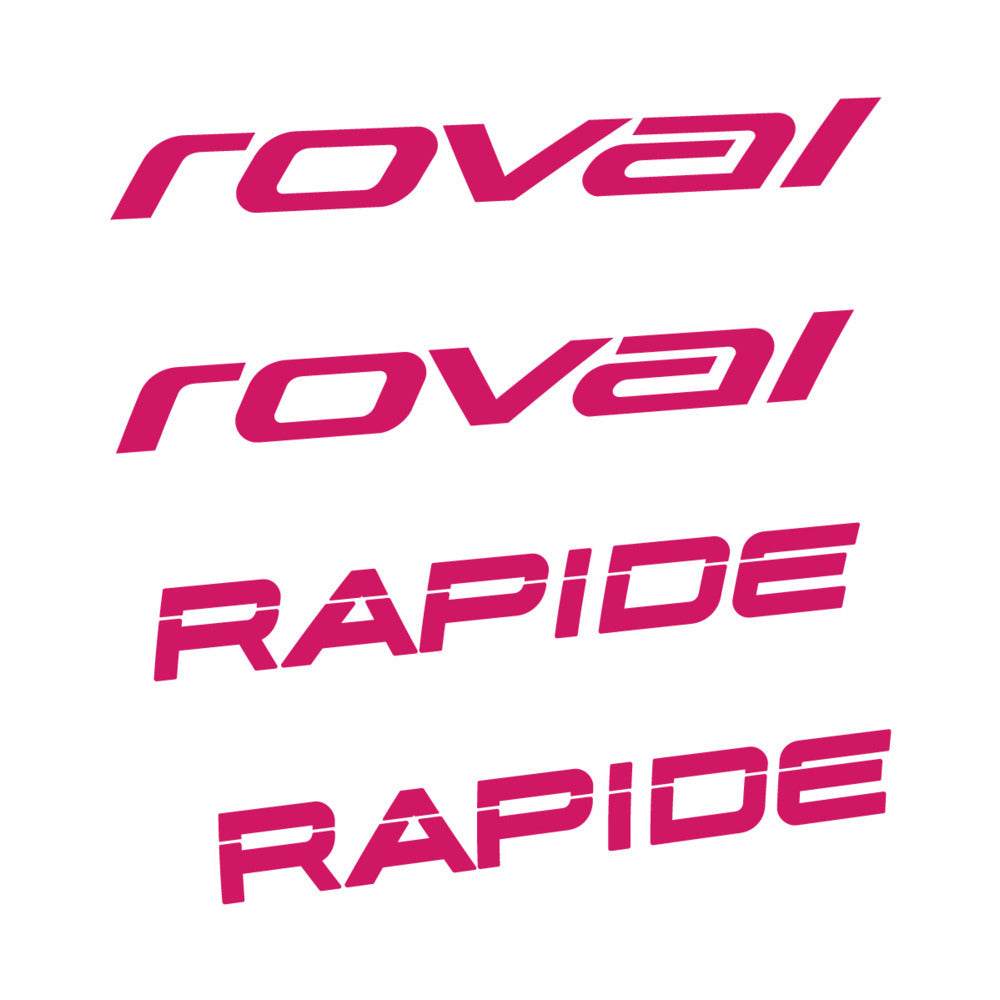 Stickers for Roval Rapide 2021, Handlebar vinyl decals