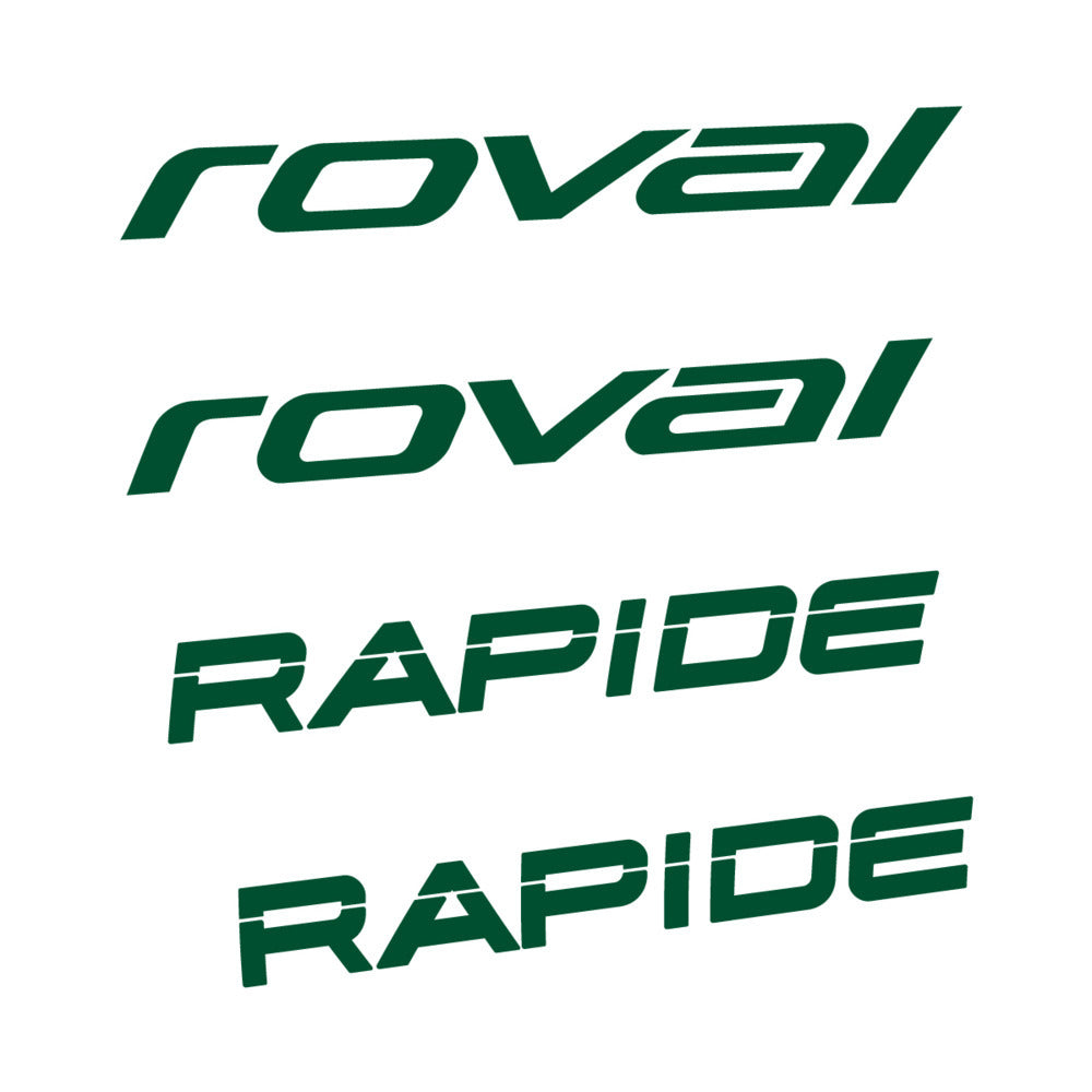 Stickers for Roval Rapide 2021, Handlebar vinyl decals