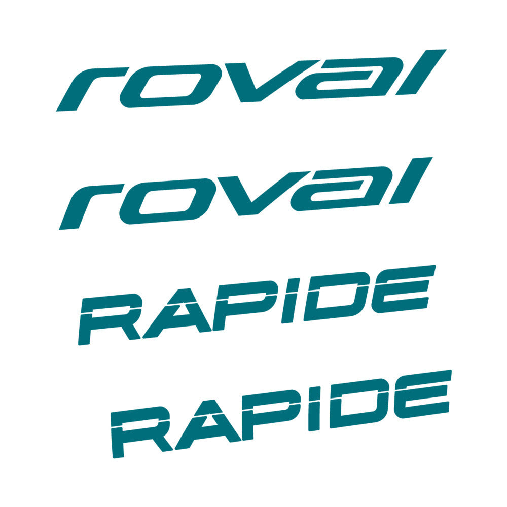 Stickers for Roval Rapide 2021, Handlebar vinyl decals