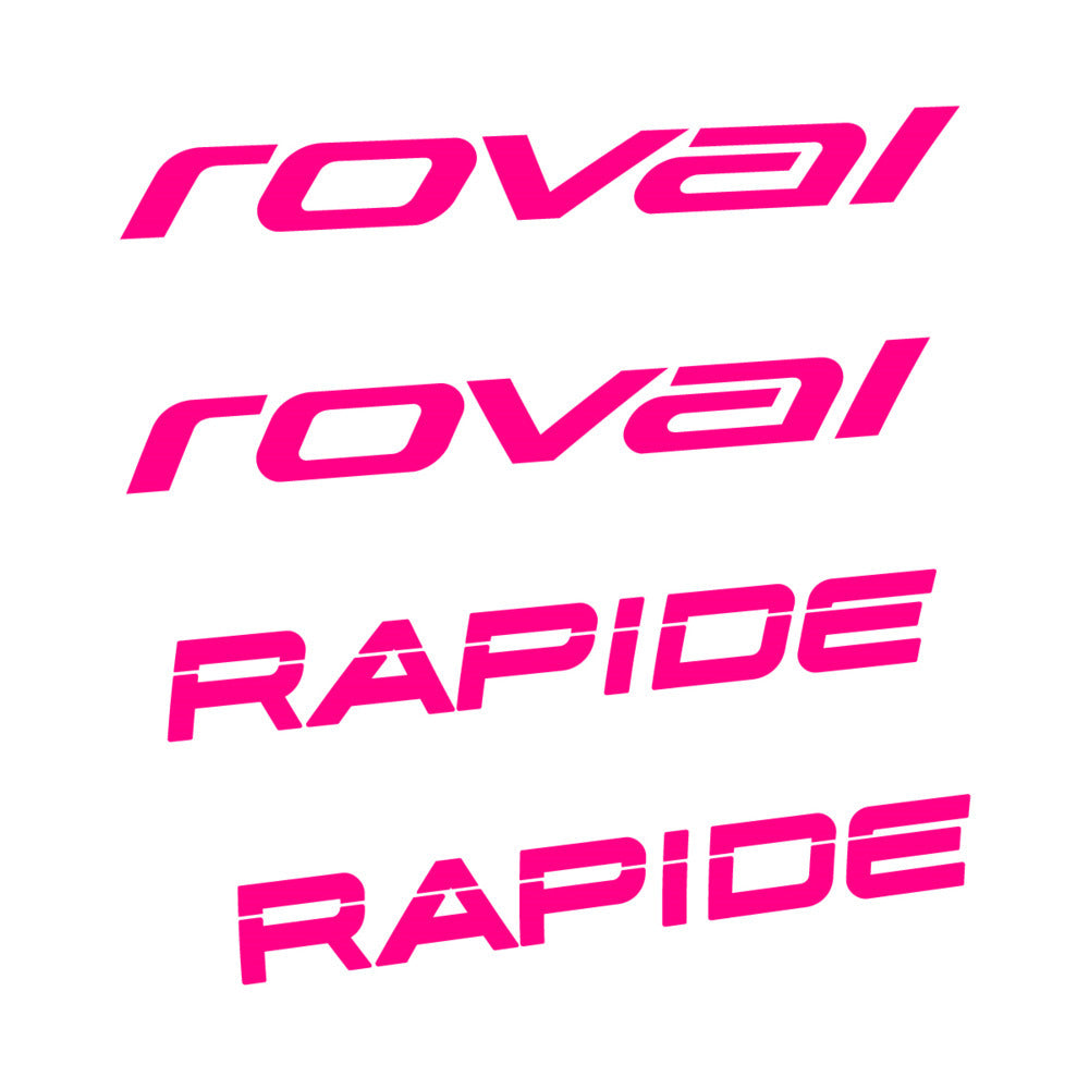 Stickers for Roval Rapide 2021, Handlebar vinyl decals