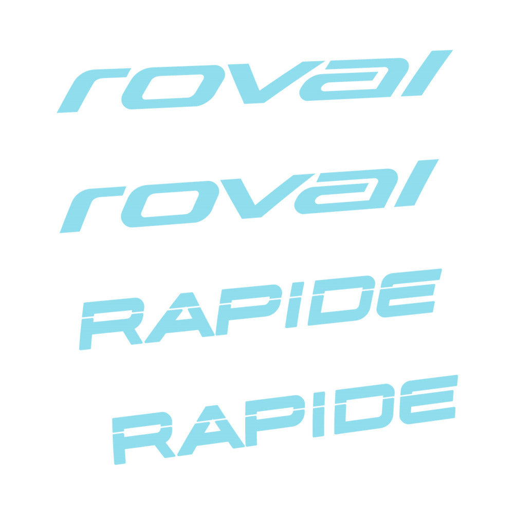 Stickers for Roval Rapide 2021, Handlebar vinyl decals