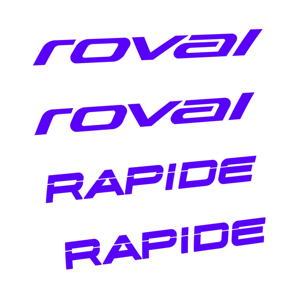 Stickers for Roval Rapide 2021, Handlebar vinyl decals