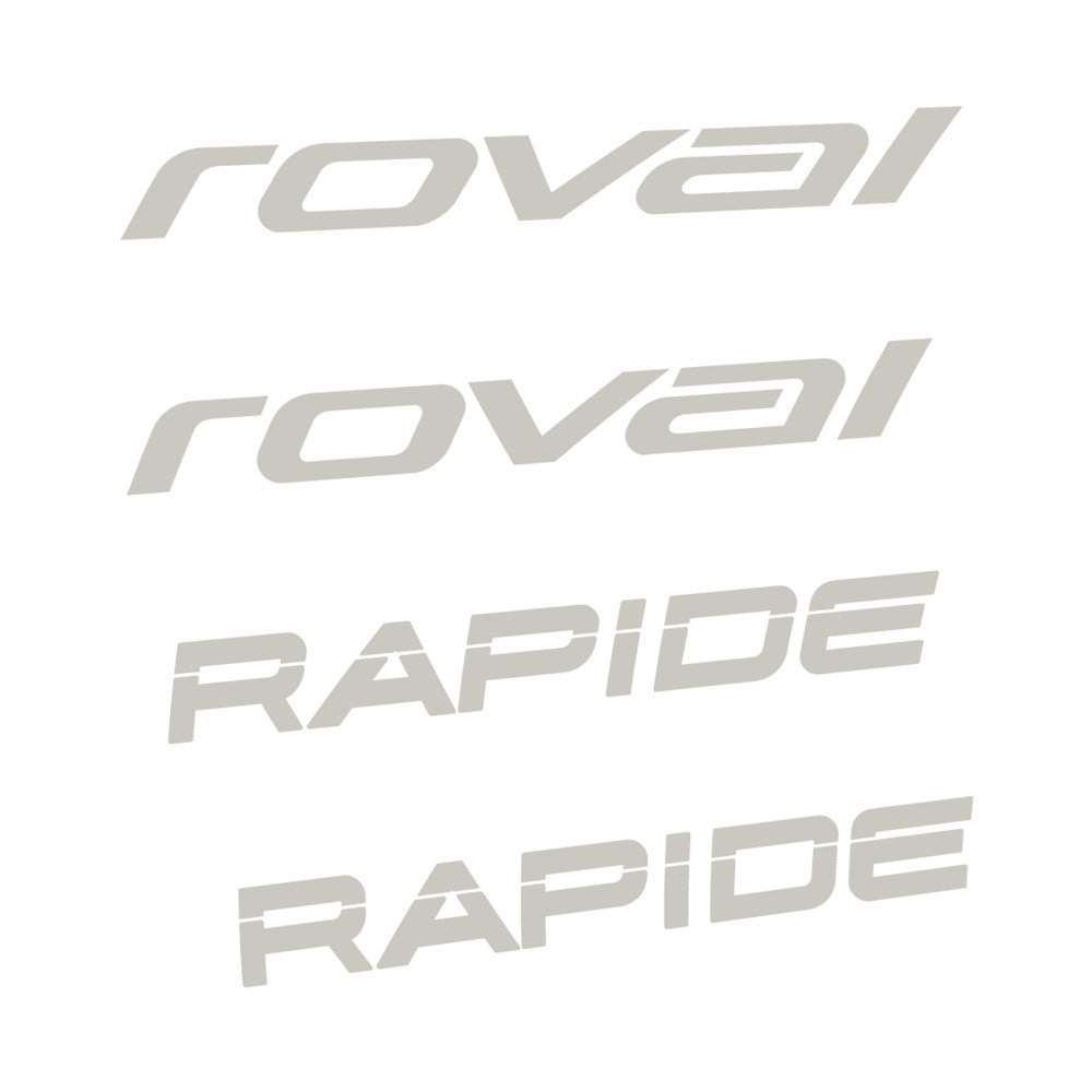 Stickers for Roval Rapide 2021, Handlebar vinyl decals