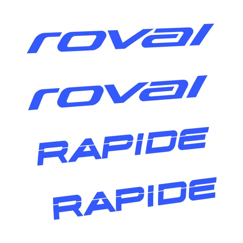 Stickers for Roval Rapide 2021, Handlebar vinyl decals