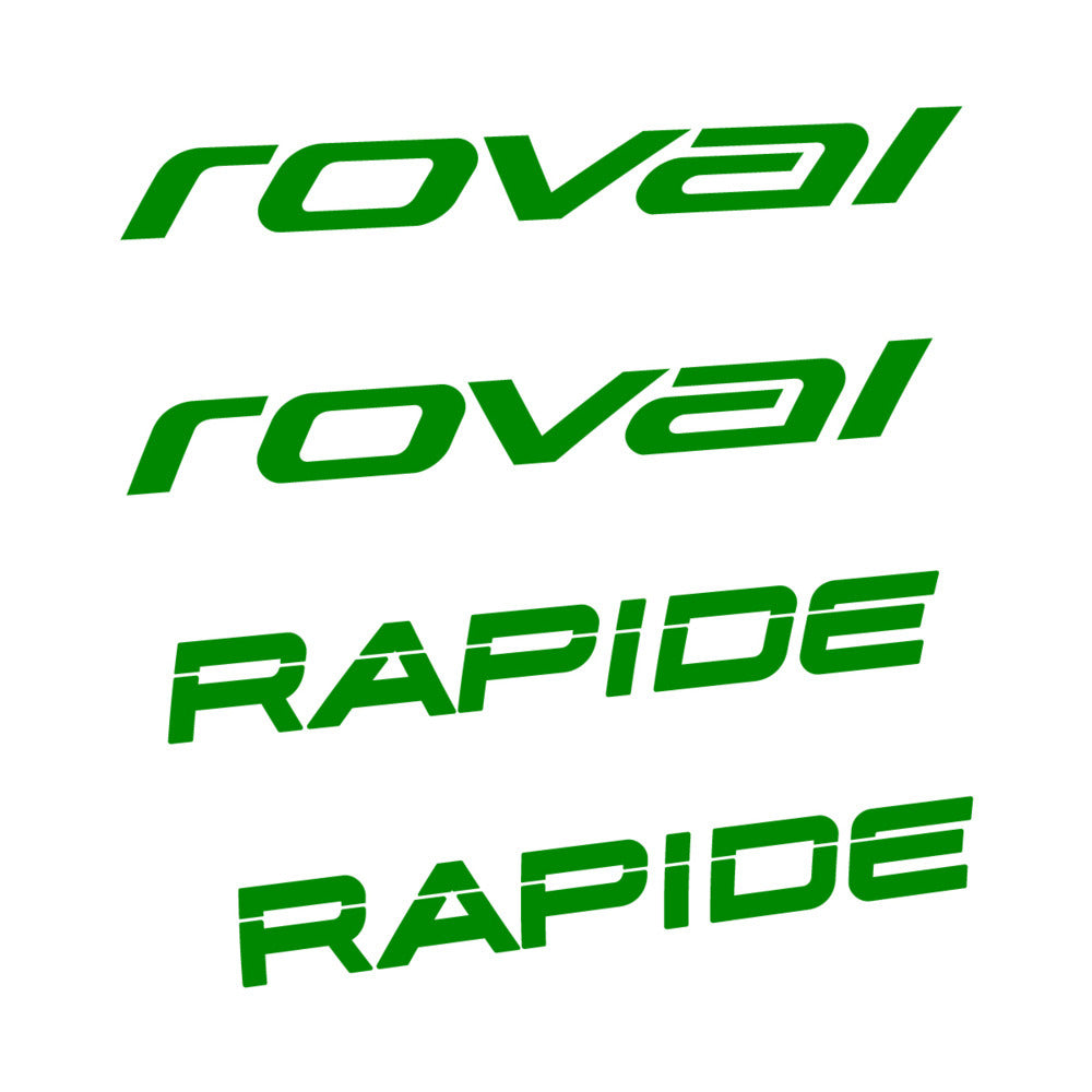 Stickers for Roval Rapide 2021, Handlebar vinyl decals