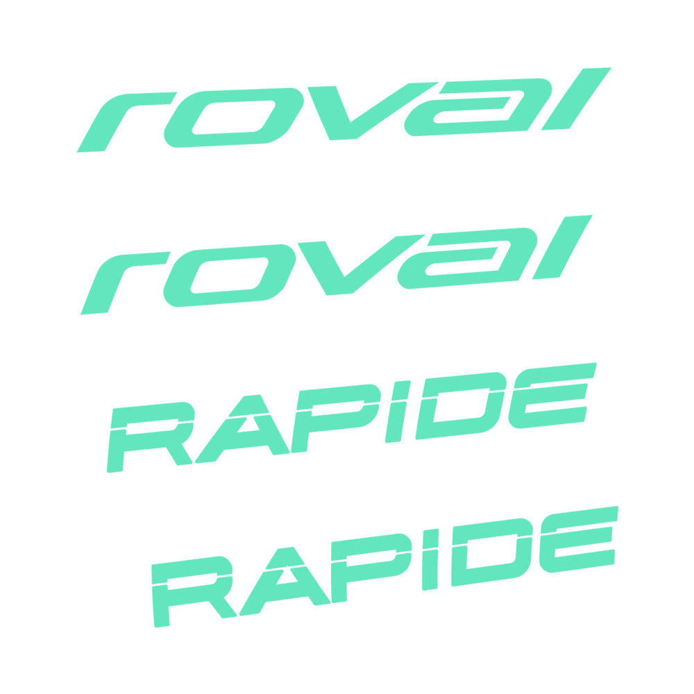 Stickers for Roval Rapide 2021, Handlebar vinyl decals