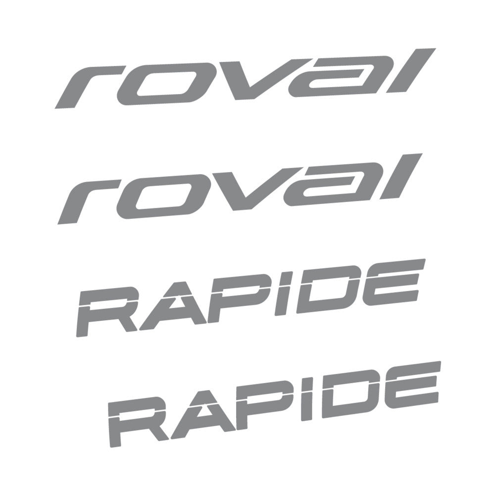 Stickers for Roval Rapide 2021, Handlebar vinyl decals