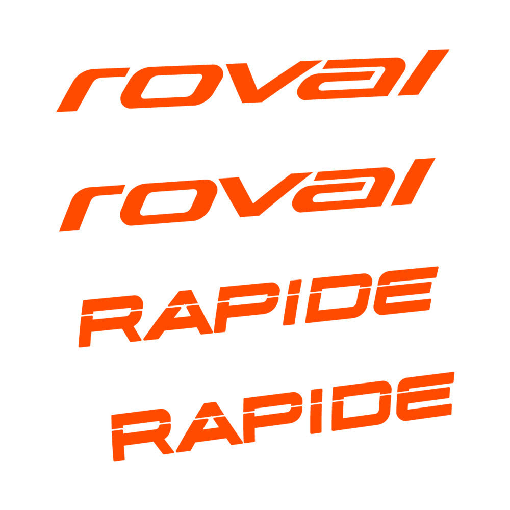 Stickers for Roval Rapide 2021, Handlebar vinyl decals