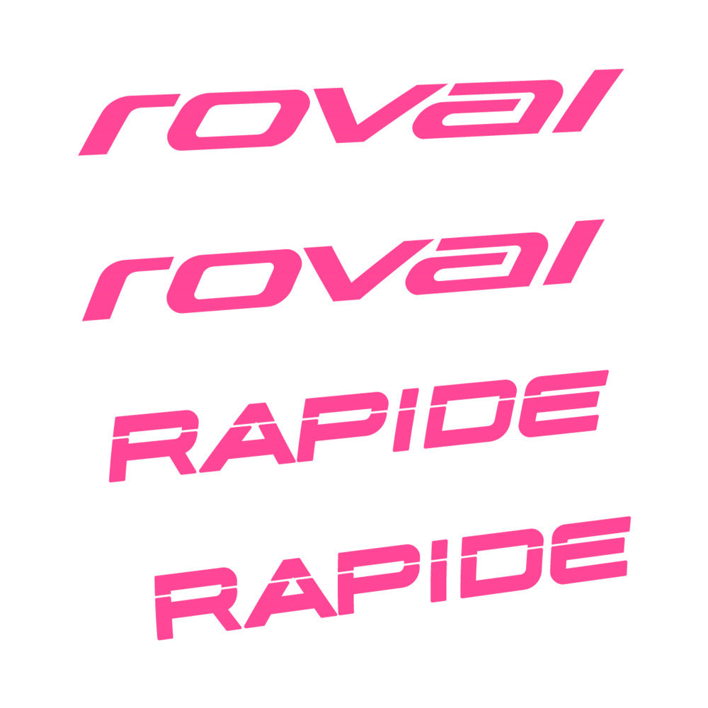 Stickers for Roval Rapide 2021, Handlebar vinyl decals