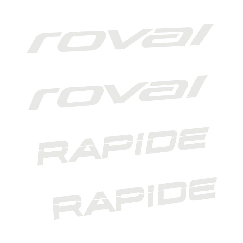Stickers for Roval Rapide 2021, Handlebar vinyl decals