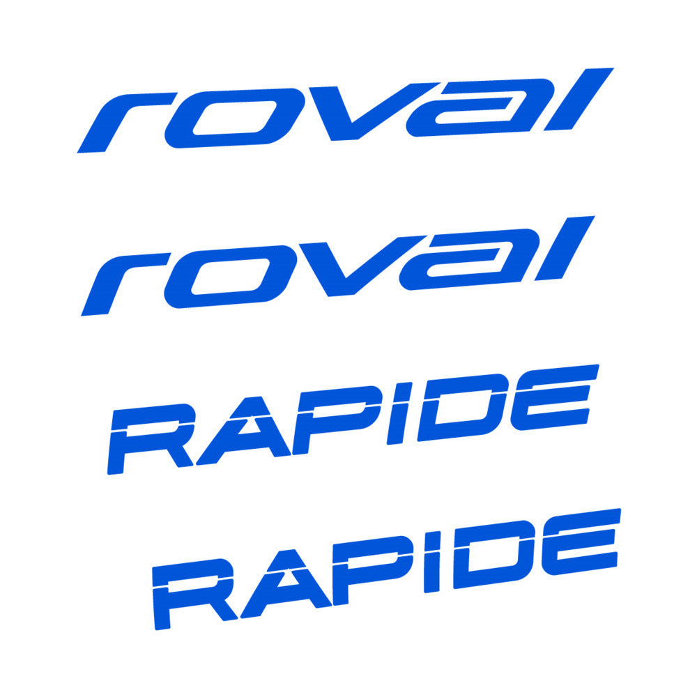 Stickers for Roval Rapide 2021, Handlebar vinyl decals