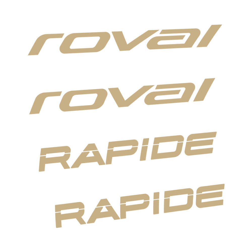 Stickers for Roval Rapide 2021, Handlebar vinyl decals
