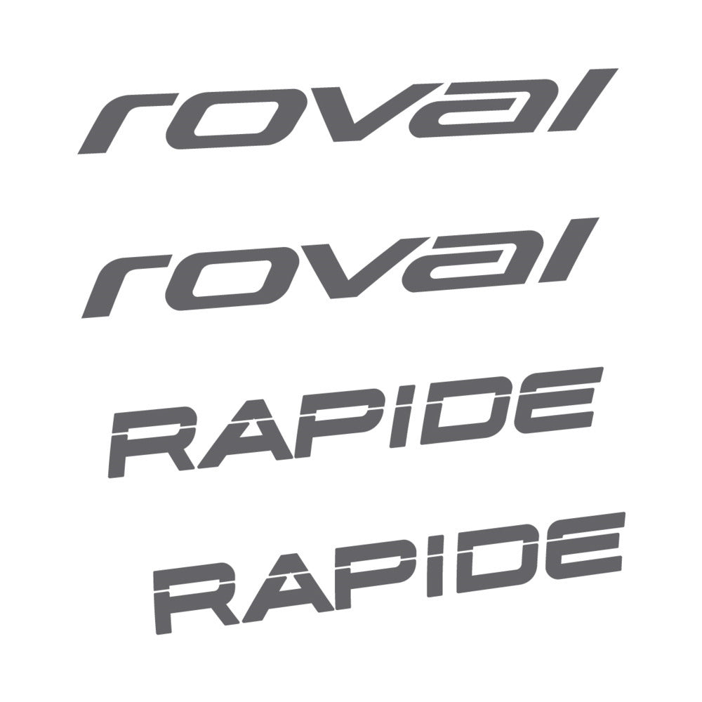 Stickers for Roval Rapide 2021, Handlebar vinyl decals